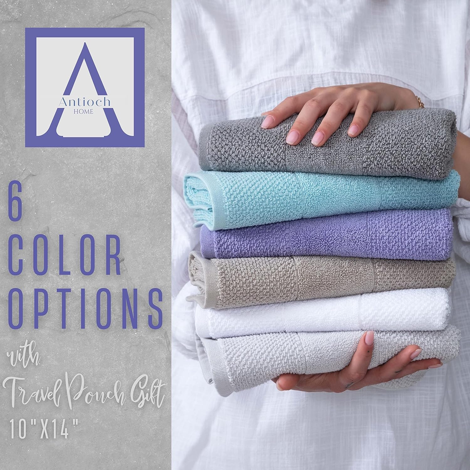 Toallas de mano para baño, calidad de hotel, esponjosas, absorbentes, suaves y de secado rápido, toallas de mano turcas para baño, juego de toallas