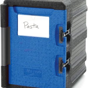 METRO Mightylite ML400-BU – Transportador aislado de carga frontal, color azul METRO Mightylite ML400-BU – Transportador aislado de carga frontal, color azul