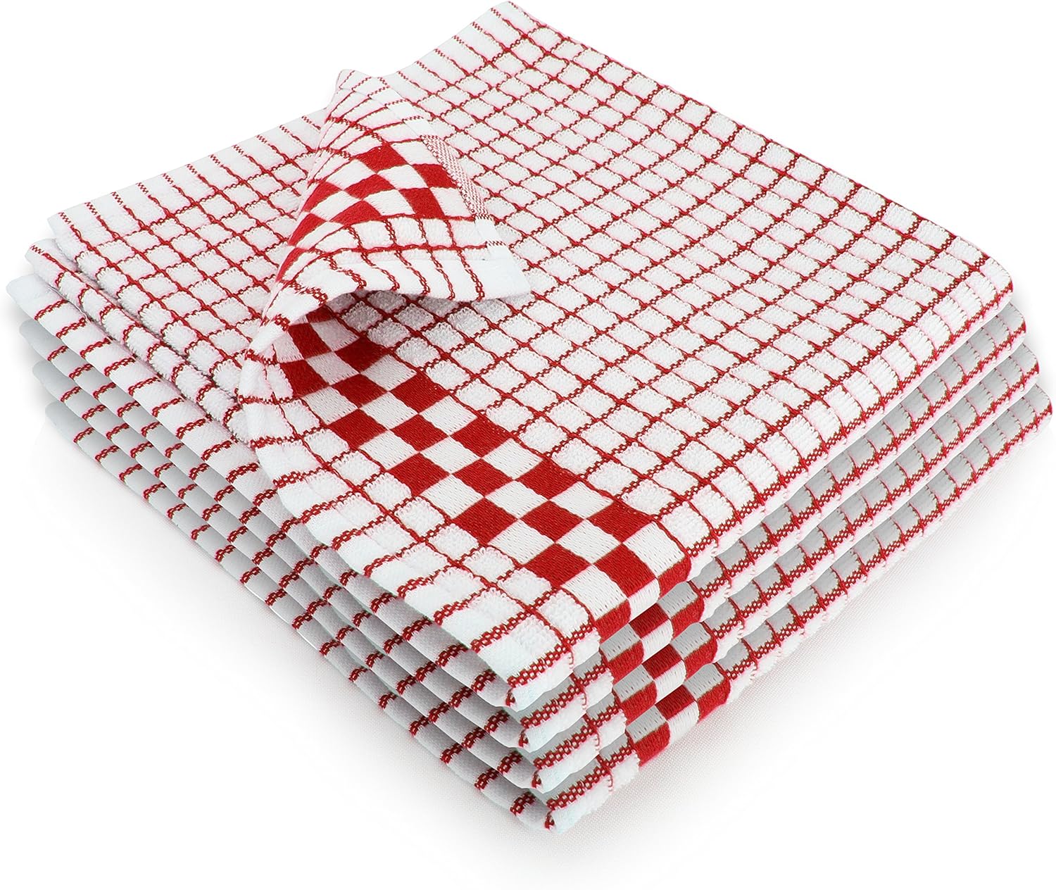 Paños de cocina clásicos Fecido Classic Collection resistentes, superabsorbentes y hechos 100% algodón. Paños de cocina de grado profesional hechos