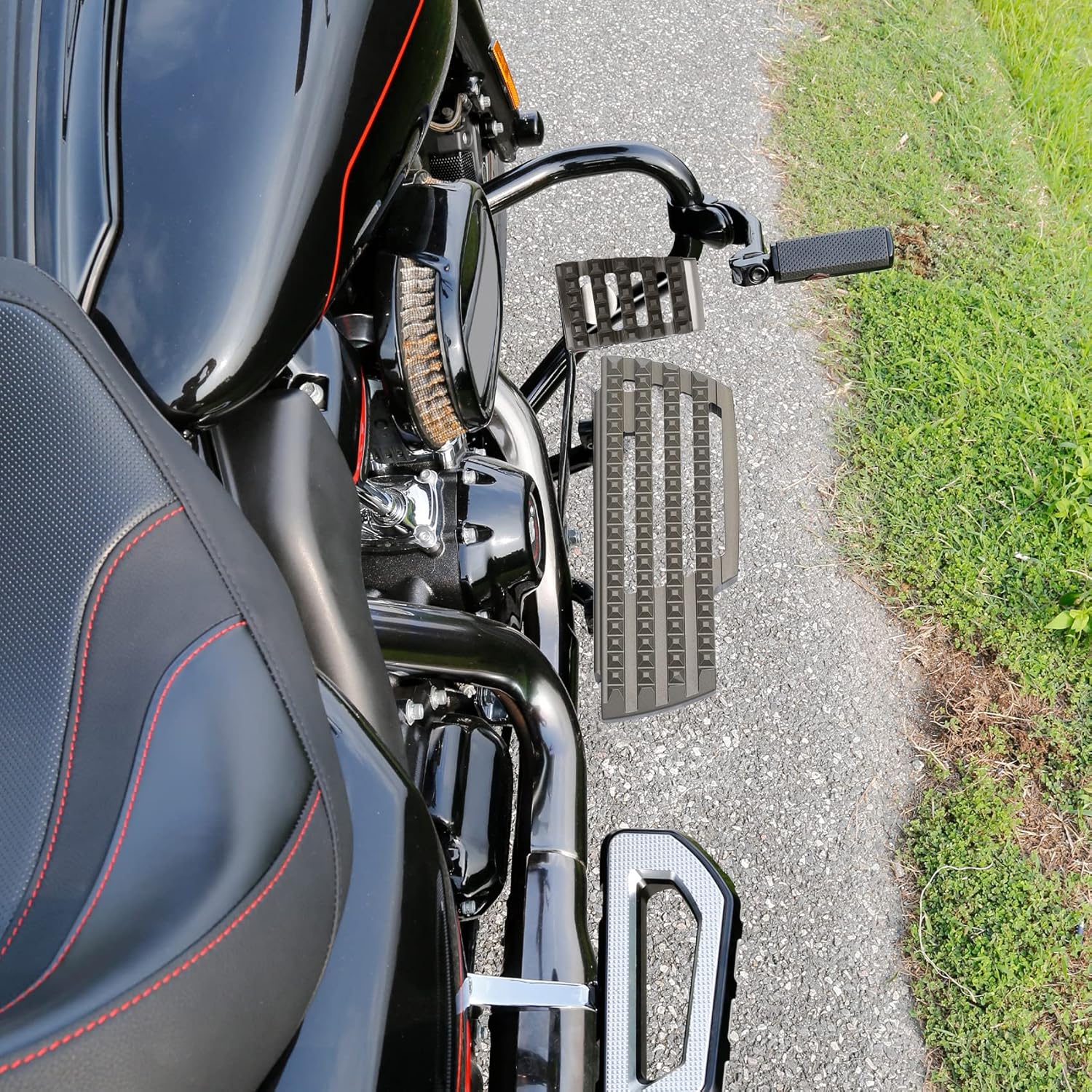 TCT-MOTORPARTS Estribo de suelo para Harley Street Electra Glide 2000-2023
