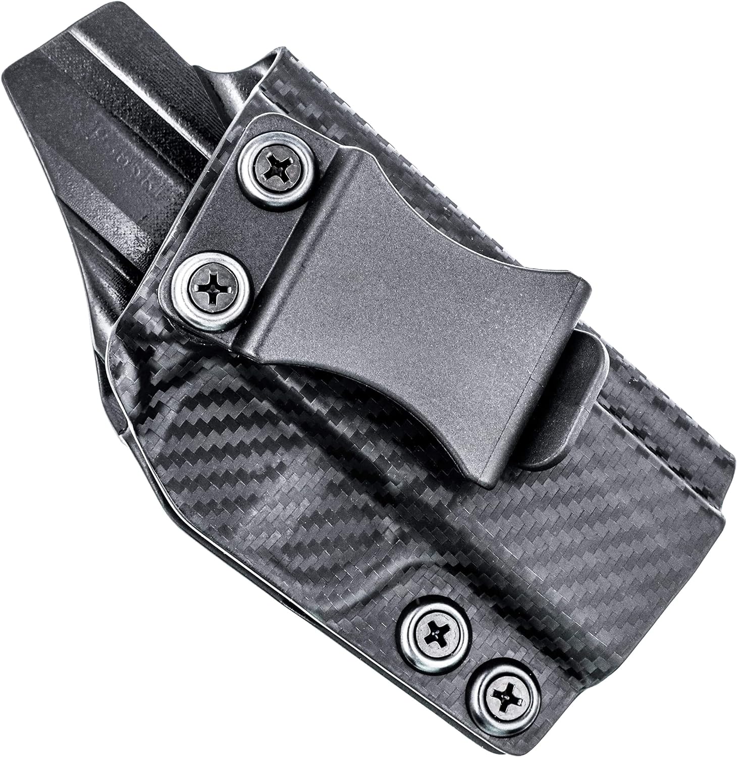 Rounded by Concealment Express IWB KYDEX Holster fits SAR SAR9  Carbon Fiber Black