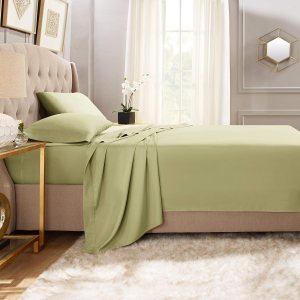 Juego de sábanas King Sábanas 100% algodón de 800 hilos Juego de sábanas de 4 piezas Resistente a las arrugas Bolsillo profundo de 18 pulgadas Juego de sábanas King Sábanas 100% algodón de 800 hilos Juego de sábanas de 4 piezas Resistente a las arrugas Bolsillo profundo de 18 pulgadas