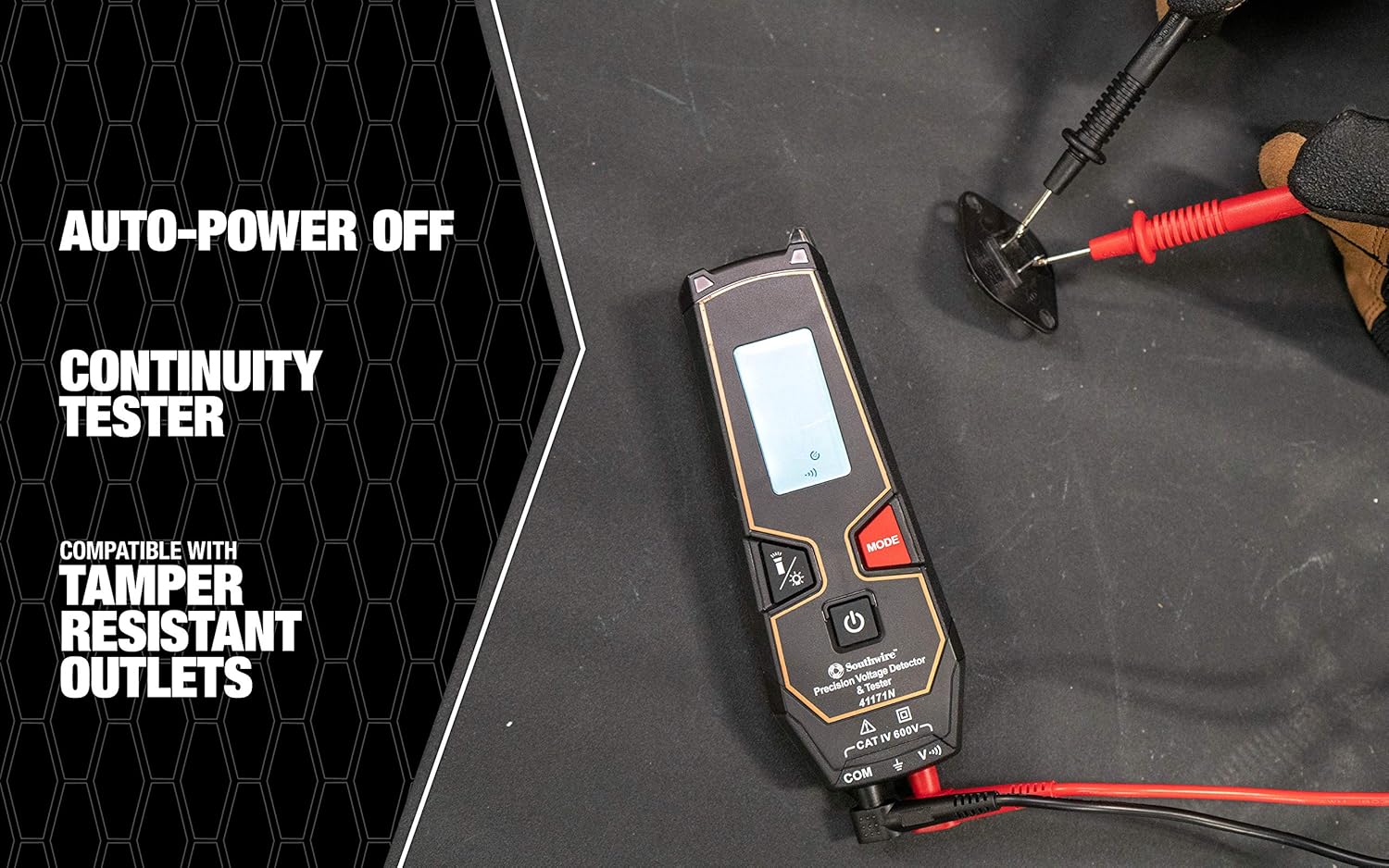 Southwire – Detector y probador de voltaje de precisión 65112140 41171N