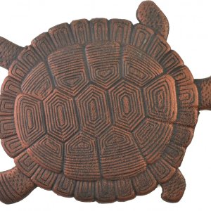 Flag Emotes Tortuga Stepping Stone Hierro Fundido Patio Exterior y Jardín Decoración Bronce Flag Emotes Tortuga Stepping Stone Hierro Fundido Patio Exterior y Jardín Decoración Bronce