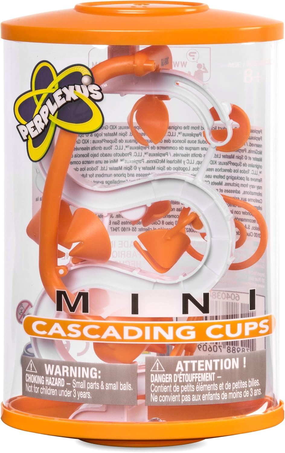 Perplexus Mini – Juego de laberinto portátil escultórico 3D en cascada
