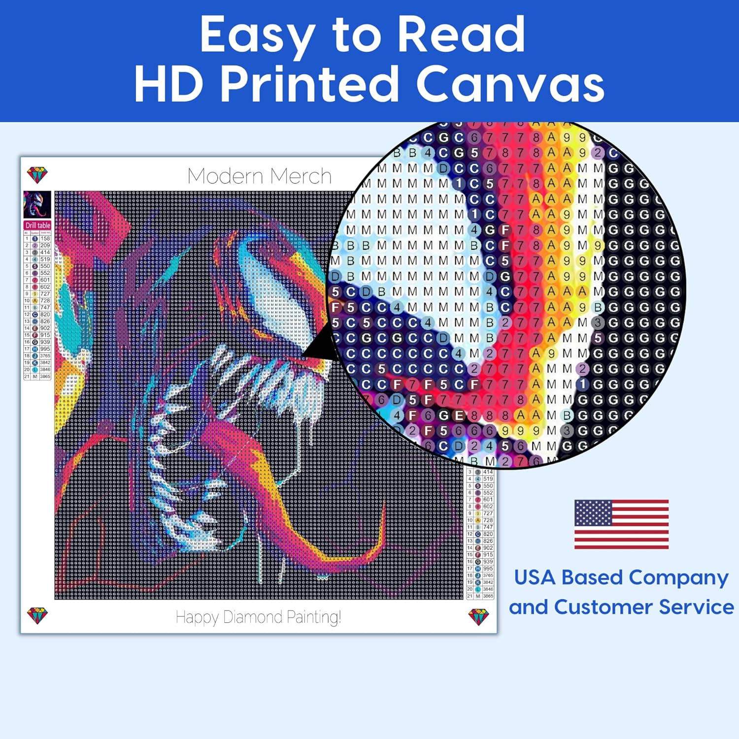 Modern Merch Kits de pintura de diamantes Venom para adultos, arte de diamantes de Marvel grande para adultos, manualidades para adultos, taladro