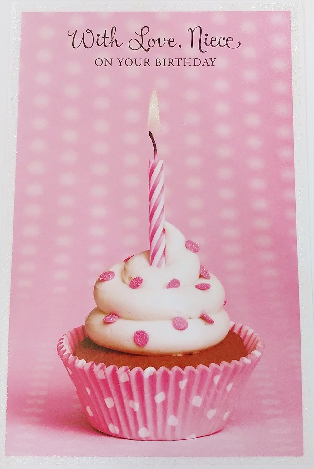 With Love Niece On Your Birthday Greeting Card -“It’s a perfect time to celebrate the heart and soul and dreams of the beautiful birthday girl!”