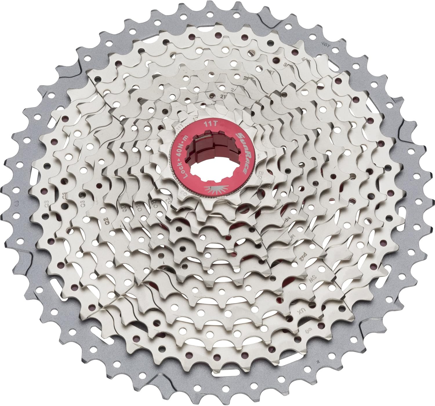 SunRace Csmx8 1146t – Casete de 11 velocidades