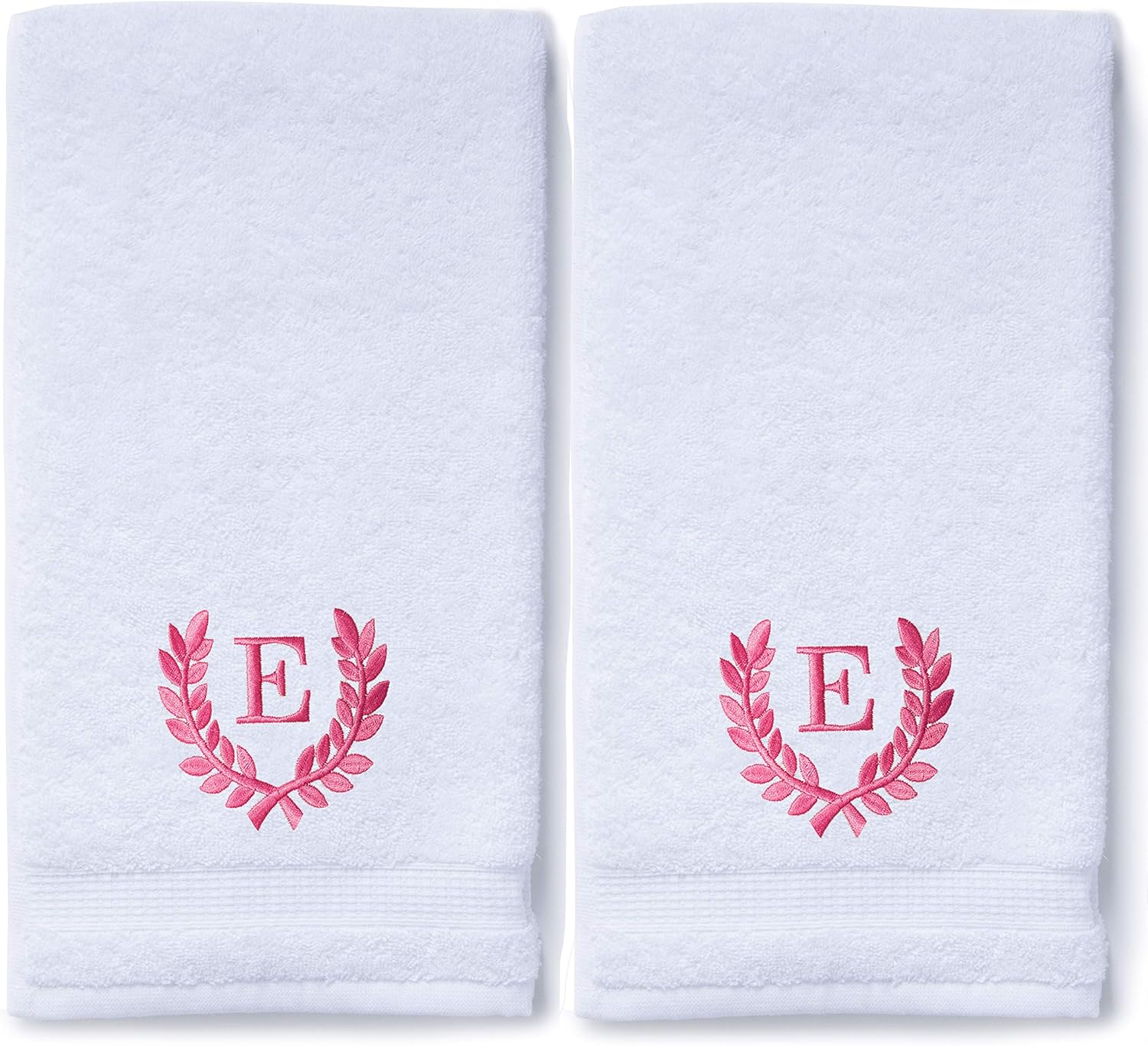 Toallas de mano con monograma para baño o cocina  Regalo personalizado para regalo de bodas  Toalla turca de lujo personalizada con fuente romana