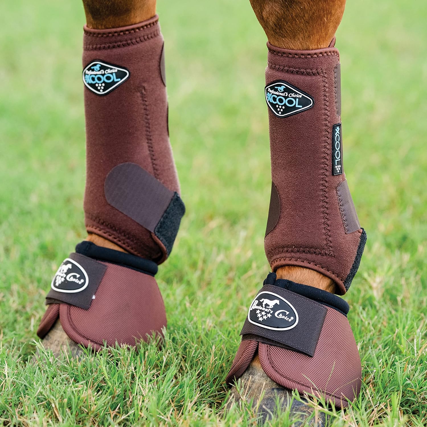 Professionals Choice – Bota de campana de extralimitación con casco balístico para equinos