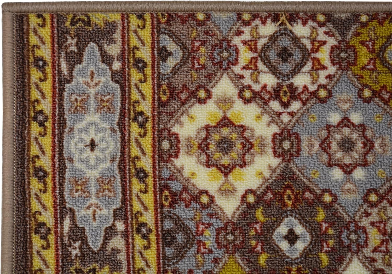 Bakhtiari – Alfombra de pasillo de tamaño personalizado con diseño persa extra larga para pasillos, 26 pulgadas de ancho x elige tu longitud por