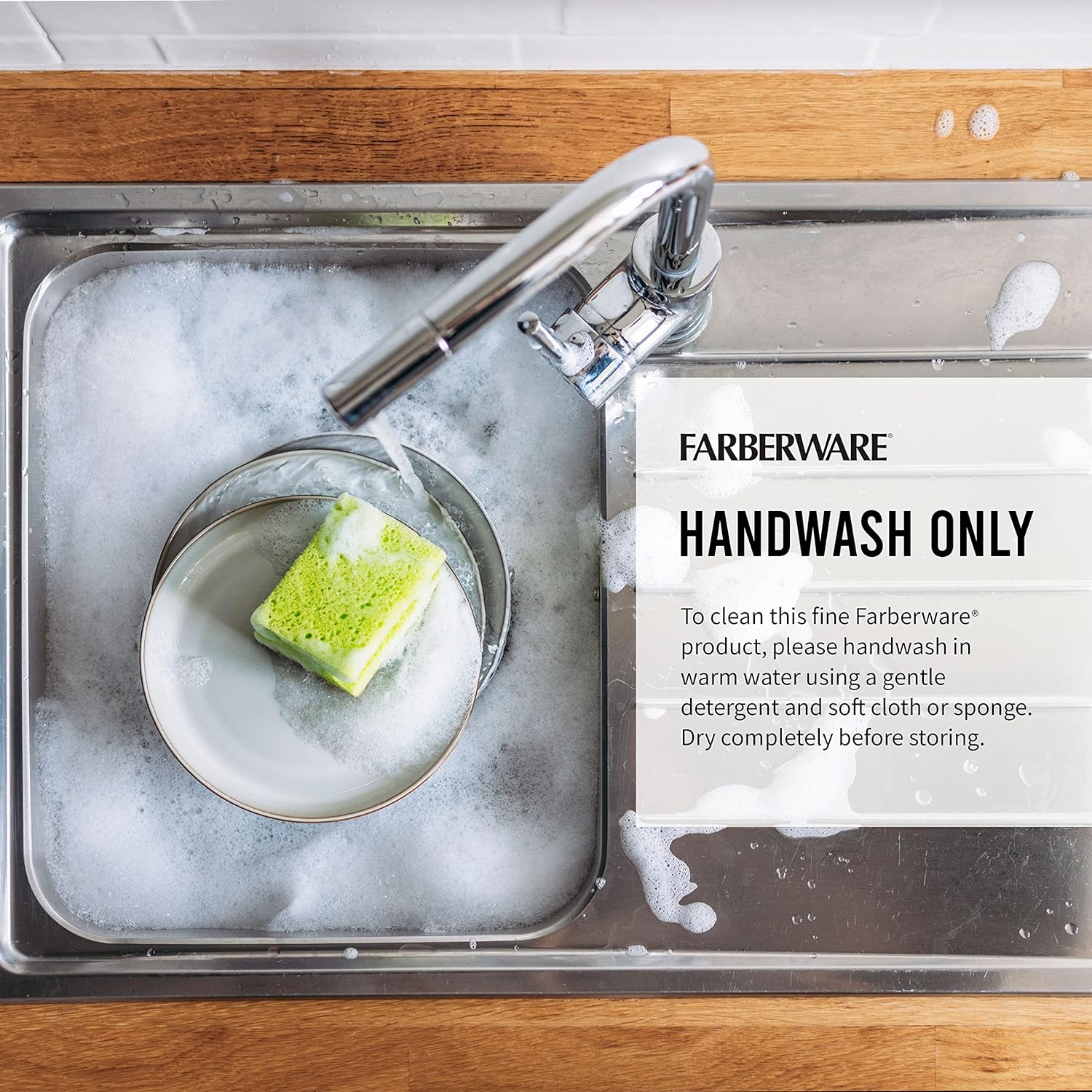 Farberware Tabla de cortar de plástico con bordes antideslizantes aguamarina y elegante patrón de mármol. Lavavajillas esencial para el uso diario,