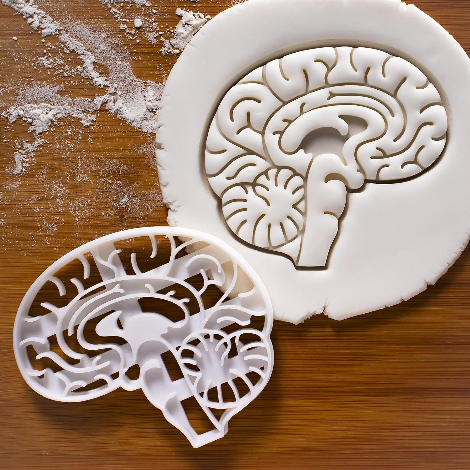 Cortador de galletas anatómico Brain, 1 pieza – Bakerlogy