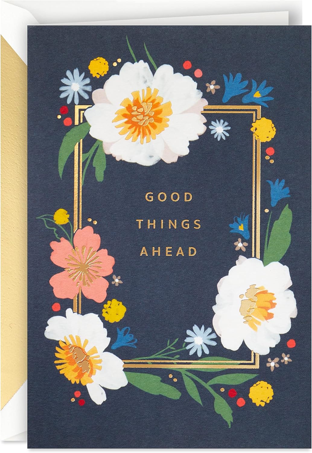 Hallmark Tarjeta de cumpleaños exclusiva para mujer (Good Things Ahead)
