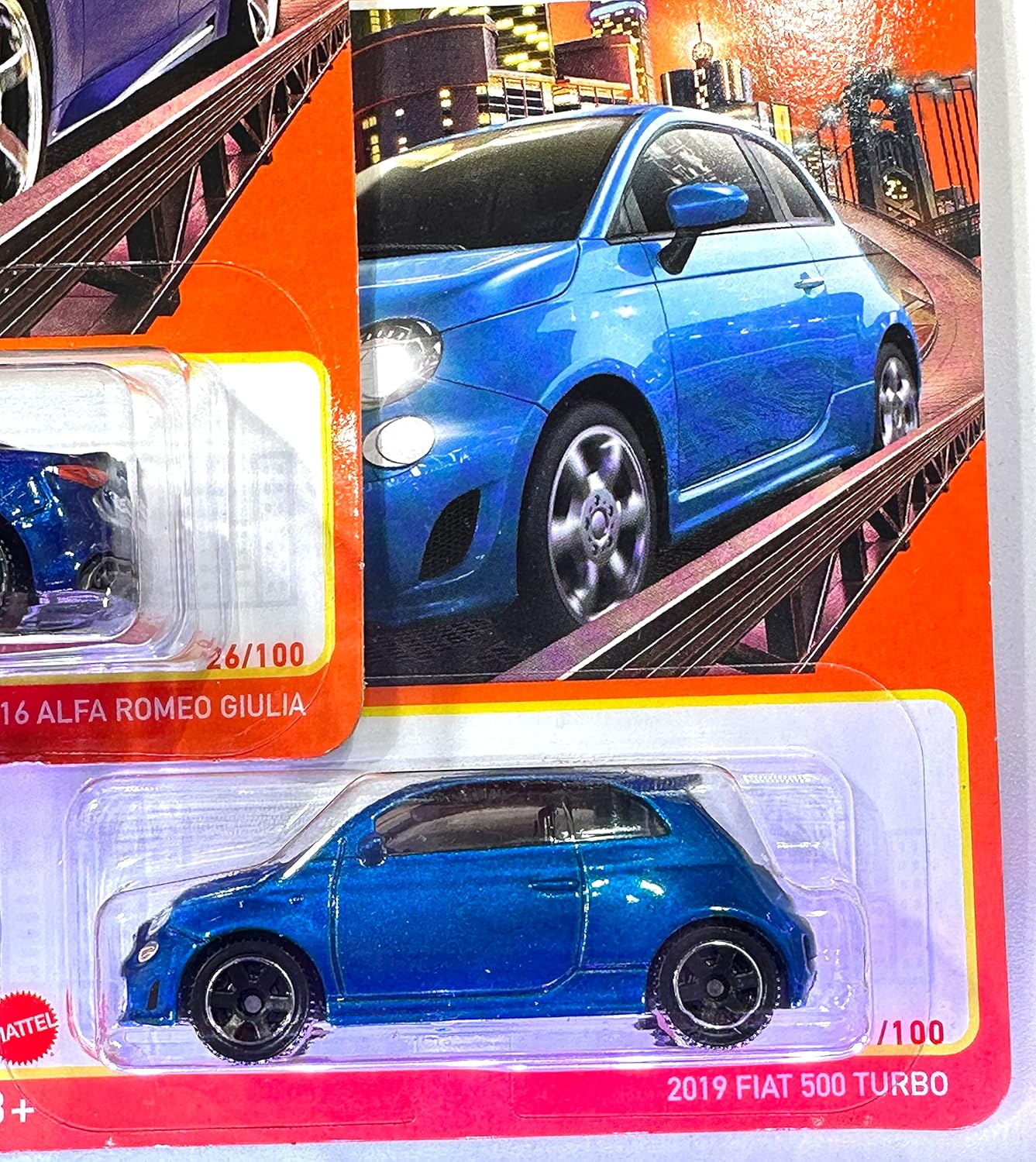 Matchbox – Paquete de 5 unidades – Europeo – Bentley – Fiat – Alfa Romeo – Mini – Levc – Menta  NrMint – Se envía burbujas envueltas en una caja con