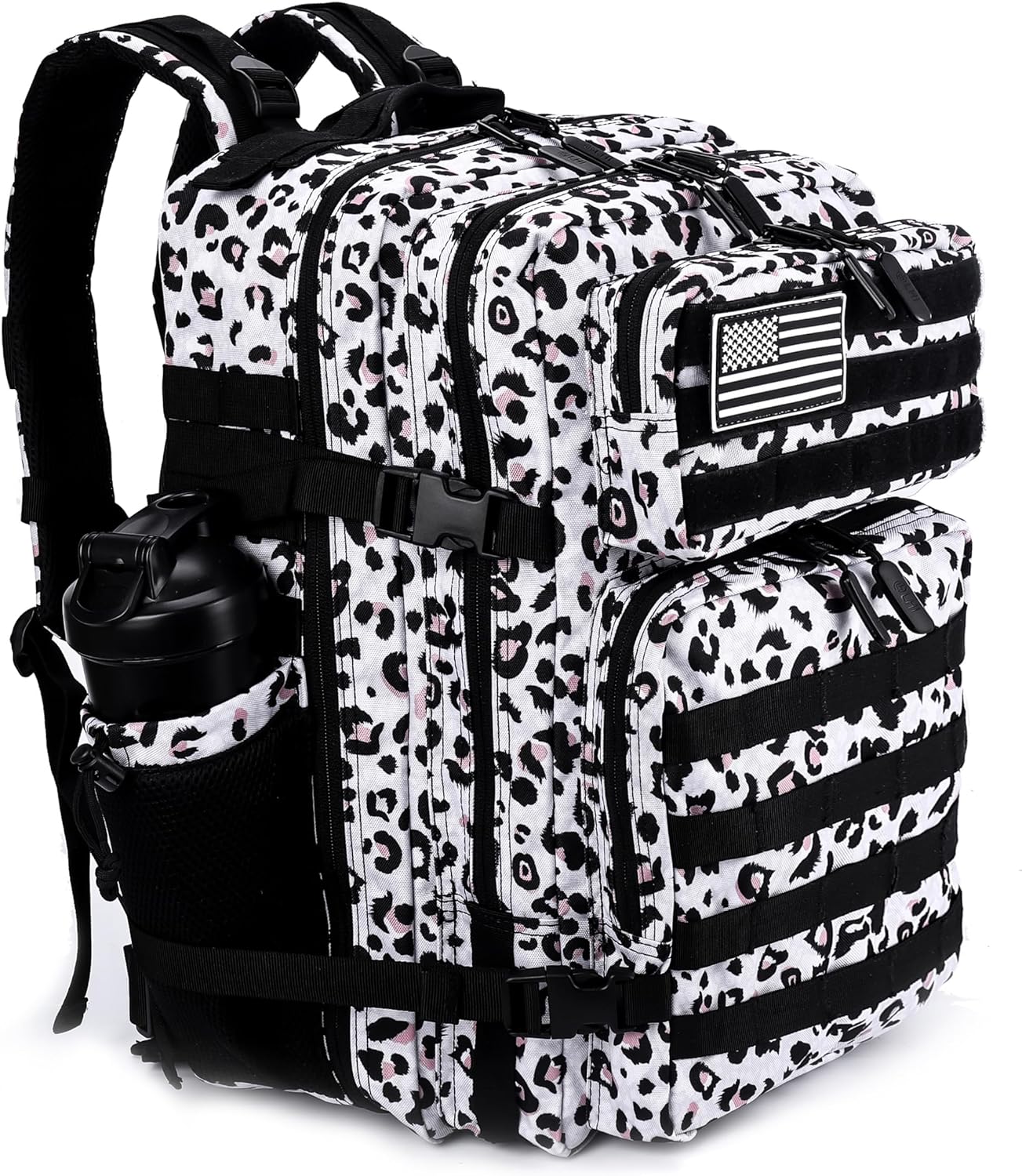 LHI Mochila táctica militar para hombres y mujeres, 45L, 3 días, paquete de asalto, mochila grande con sistema Molle