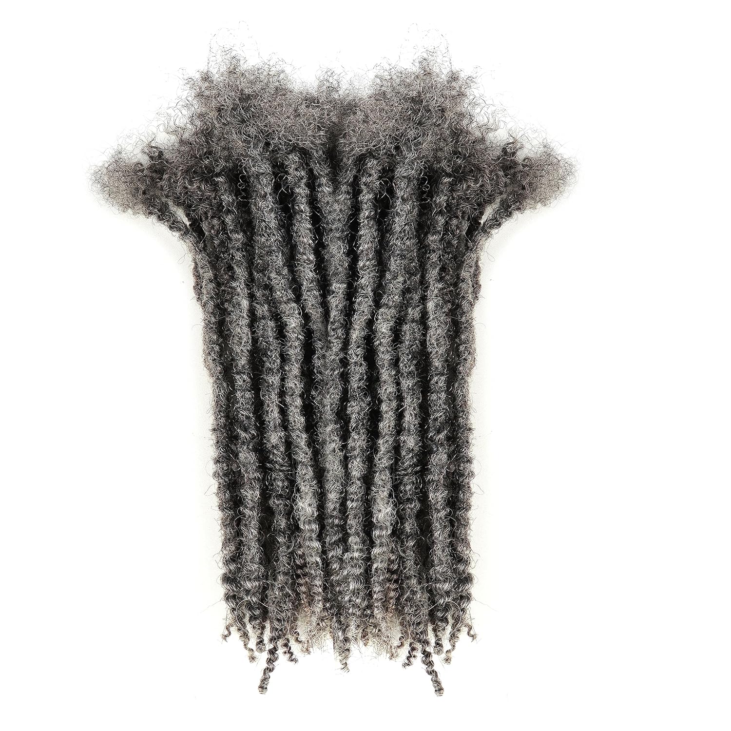 0.2 in 0.2 in 0.3 in ancho 20 hebras 100% extensiones de cabello humano, cabello natural, cabello rizado, extensiones de cabello humano con textura