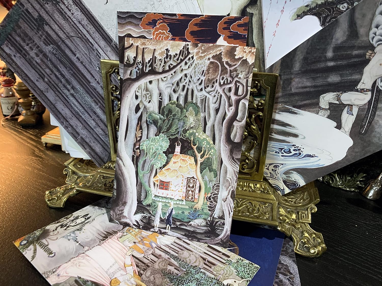 Fairytales by Kay Nielsen, PostcardGreeting Card Set, Exclusively Designed, 6 Designs, 12 Cards