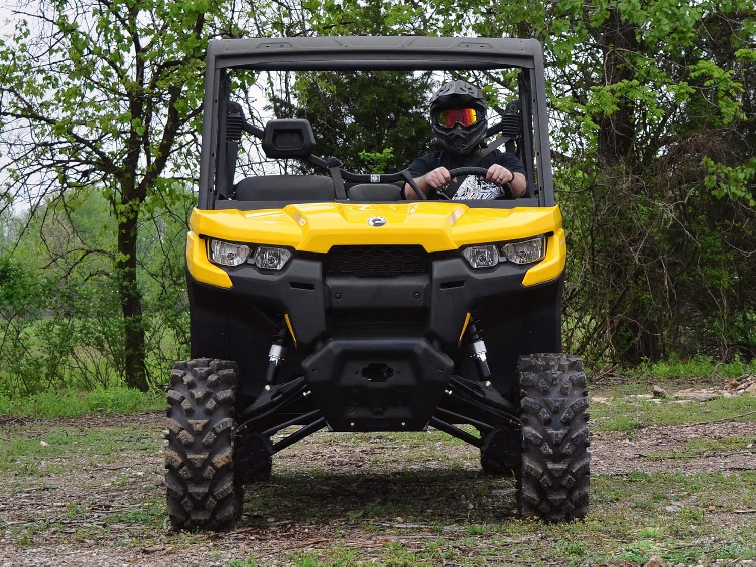 SuperATV Kit de elevación de 3″ para 4 puertas Can-Am Defender DPS MAX (2016+) – Fácil de instalar