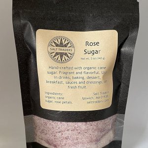 Salt Traders – Azúcar de caña con sabor a rosa, bolsa de papel de arroz con cremallera de 5 onzas Salt Traders – Azúcar de caña con sabor a rosa, bolsa de papel de arroz con cremallera de 5 onzas