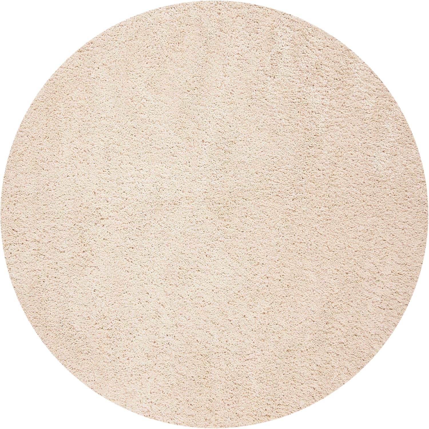 SAFAVIEH Colección Fontana Shag FNT800B – Alfombra redonda de felpa de 2 pulgadas de grosor, no desprende pelusa, para sala de estar, dormitorio,