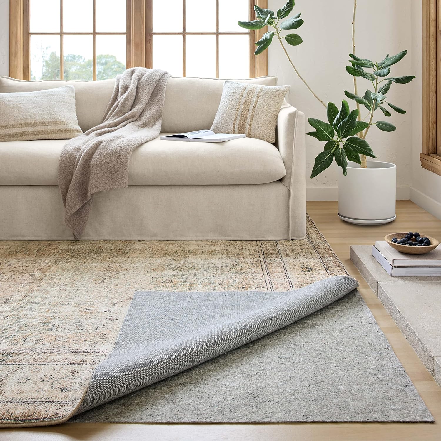 Loloi x Magnolia Home Millie MIE-03 – Alfombra de área de 7′-10″ x10′ 8′-0″ x10′