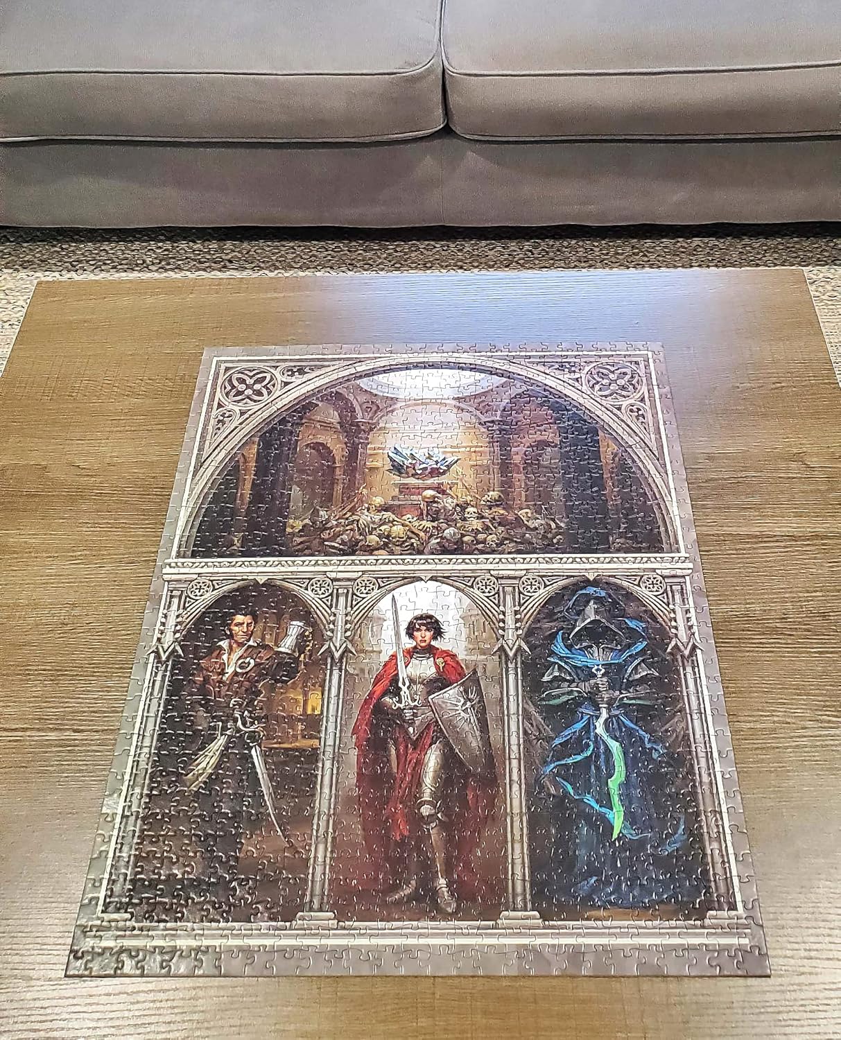 Toy Vault Pathfinder Juego Puzzle Lost Omens, rompecabezas de 1000 piezas de 20 x 26 pulgadas