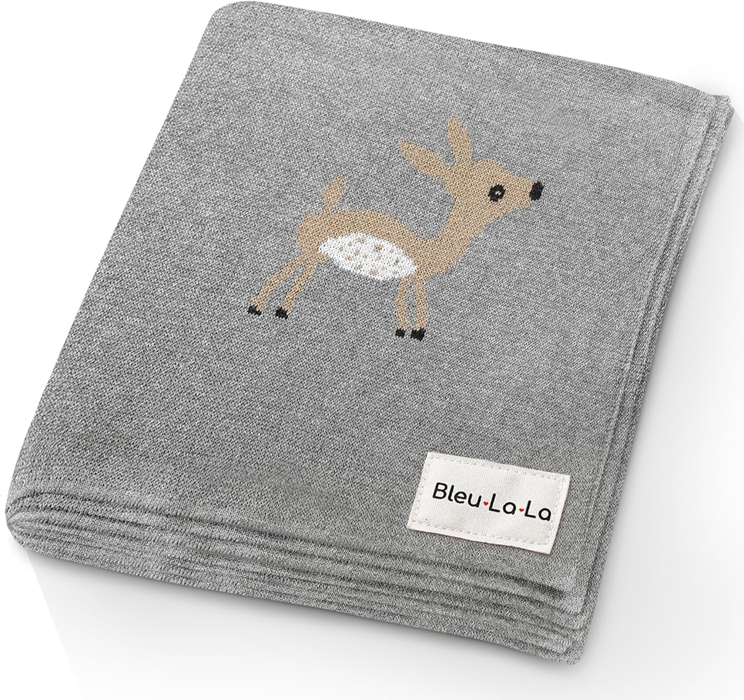 Manta de punto para bebé, 100% algodón, suave, acogedora, para envolver cuna, manta de regalo para recién nacidos, bebés, niños pequeños, unisex