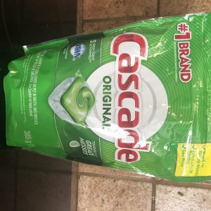 Cascade Detergente para lavavajillas original con amanecer, aroma fresco, 25 unidades de acción Cascade Detergente para lavavajillas original con amanecer, aroma fresco, 25 unidades de acción