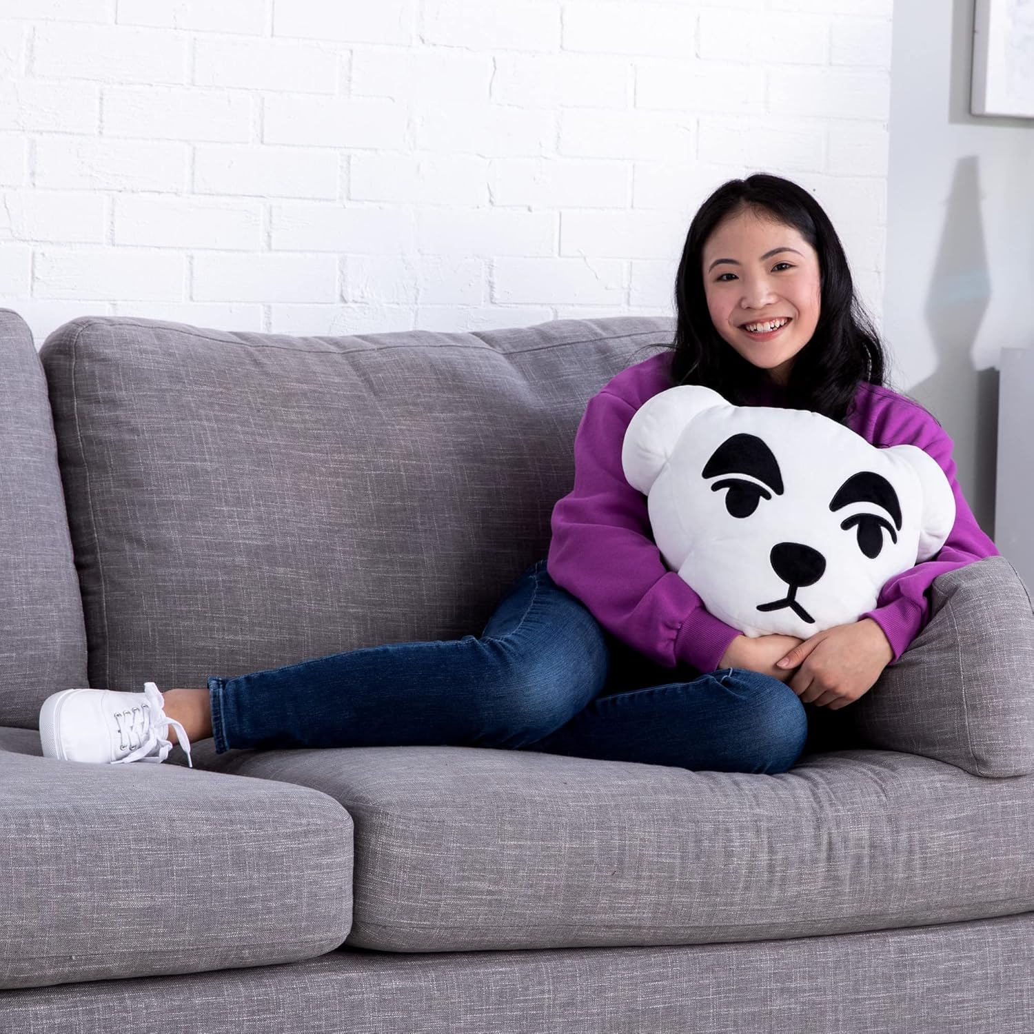 Club Mocchi Mocchi – Peluche de Nintendo Animal Crossing  KK Slider Plushie  Peluches blandos coleccionables  15 pulgadas