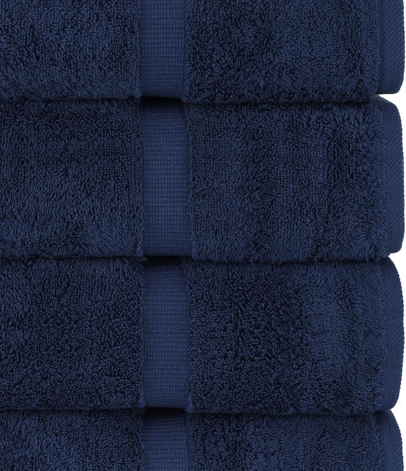 Chakir Turkish Linens – Juego de toallas de algodón turco de 6 piezas (2 toallas de baño, 2 toallas de mano, 2 paños de baño)