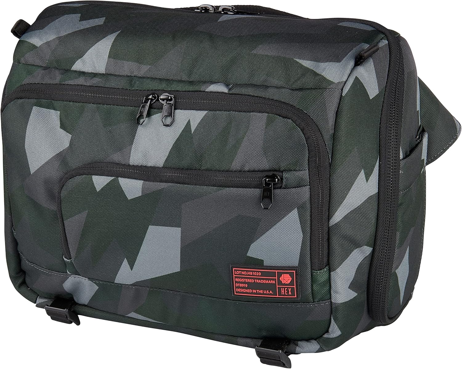 HEX Ranger DSLR Camera Sling XL – Bolsa de viaje  Divisores interiores personalizables, correas de trípode ajustables de transporte, carcasa Cordura