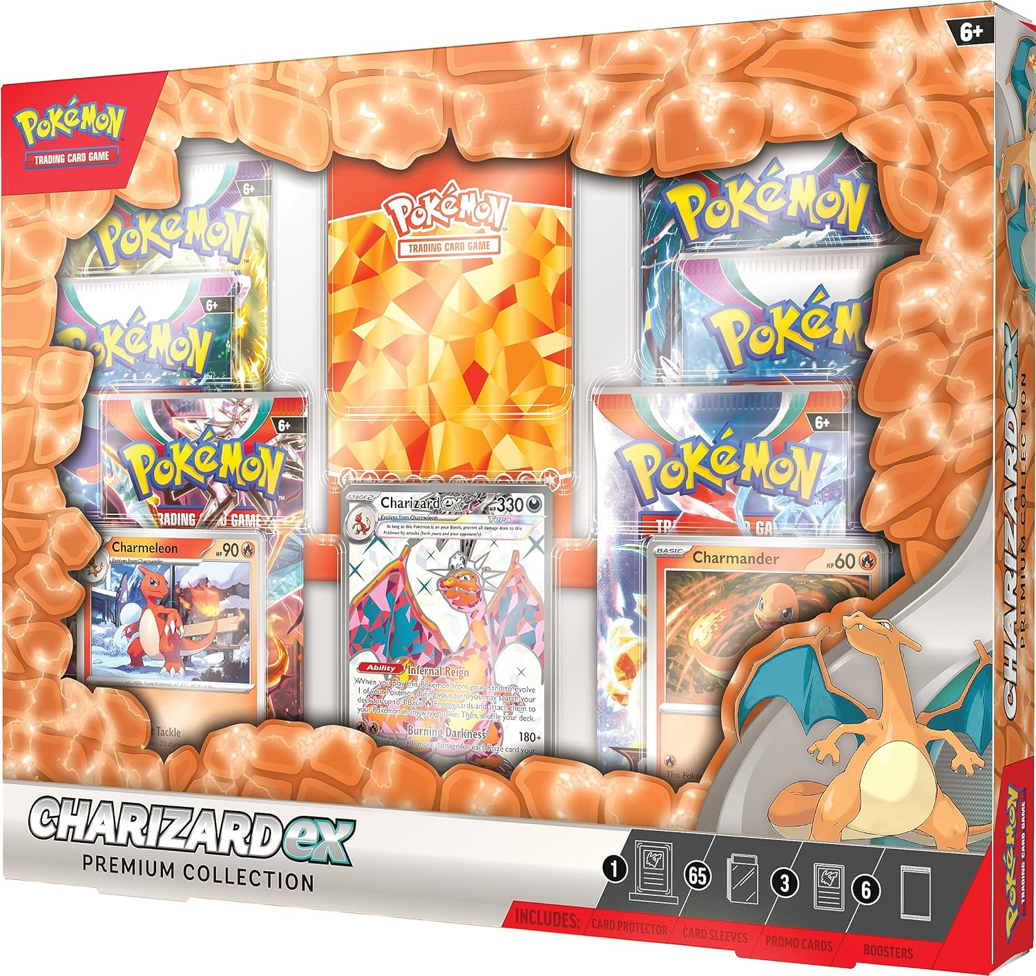 Pokémon TCG Colección Charizard ex Premium