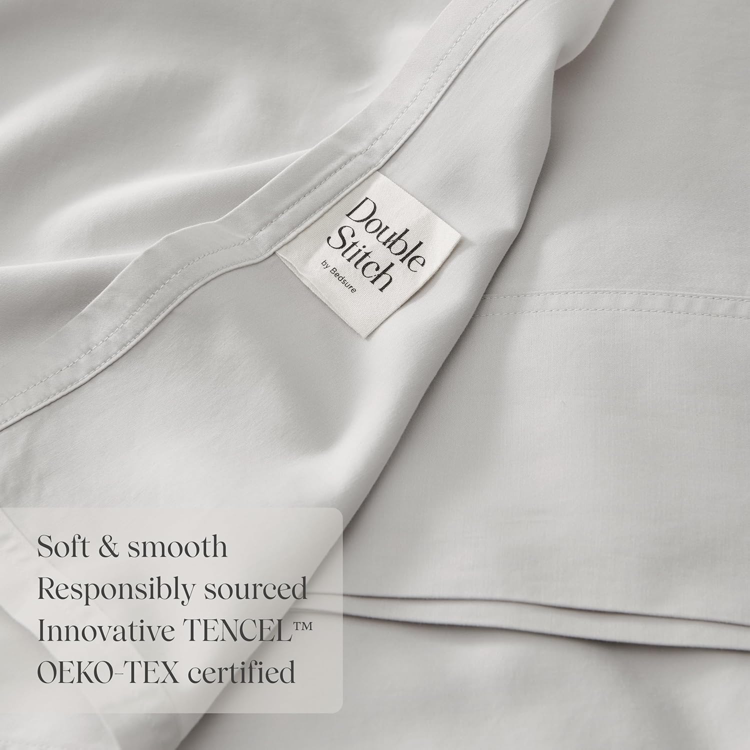 Juego de sábanas de algodón Tencel  Ganador del premio Good Housekeeping Award, juego de sábanas tamaño Queen refrescante, juego de ropa de cama de