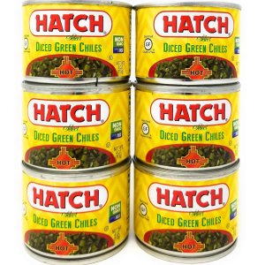 Hatch Chiles verdes cortados en cubitos 4oz CALIENTE (CANTIDAD 6) Hatch Chiles verdes cortados en cubitos 4oz CALIENTE (CANTIDAD 6)