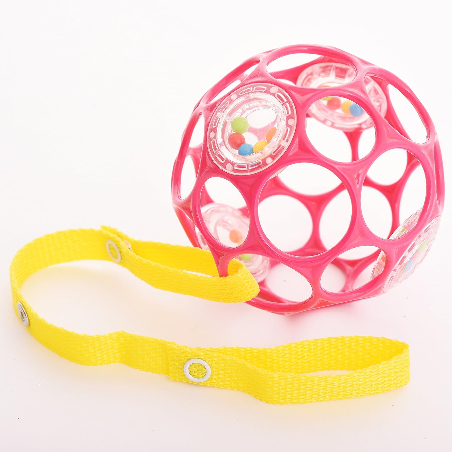 Baby Buddy Secure-A-Toy, la correa de seguridad asegura juguetes, mordedores o chupetes a cochecitos, sillas altas, asientos de automóvil, longitud