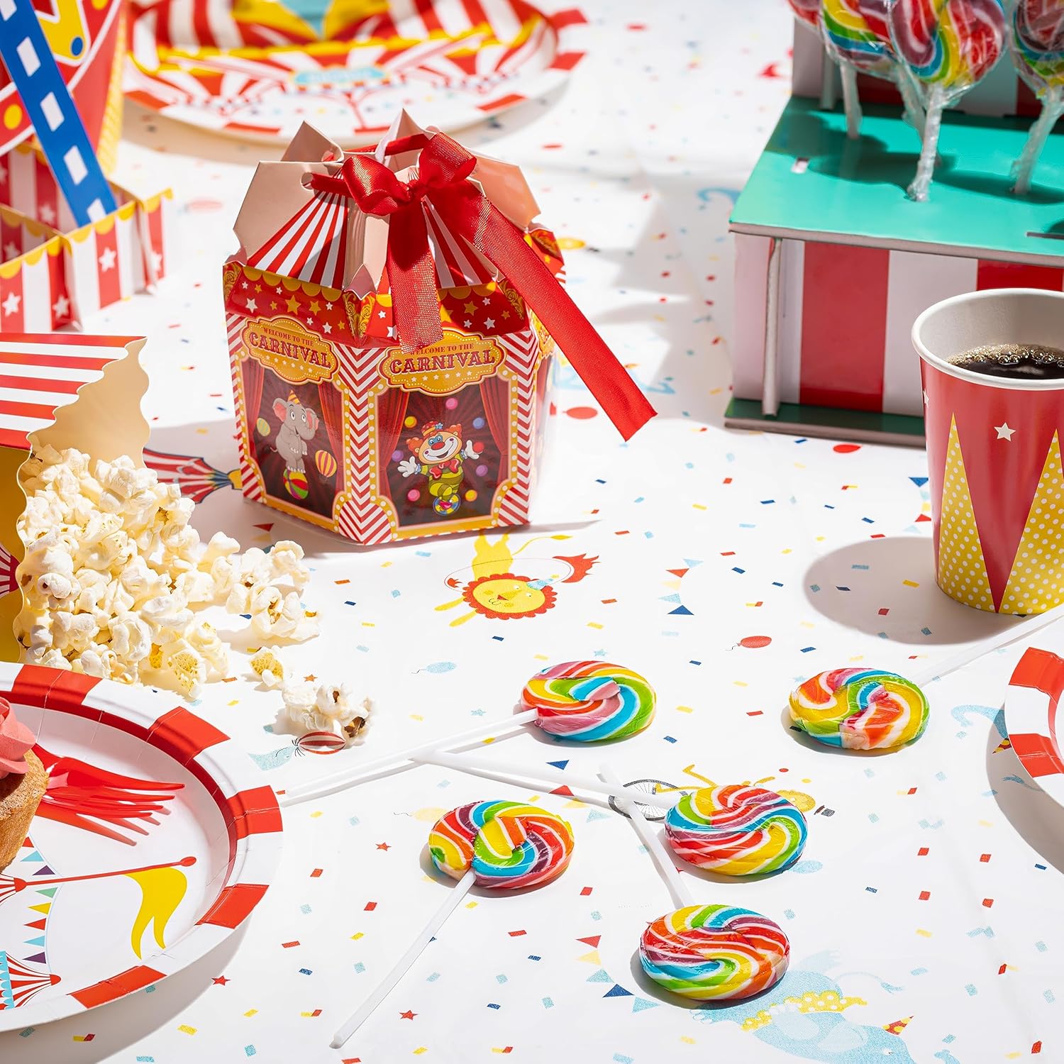 4YoreElves – Paletas de arco iris envueltas individualmente, repletas de sabor afrutado, grandes paletas de remolino para fiestas de cumpleaños de