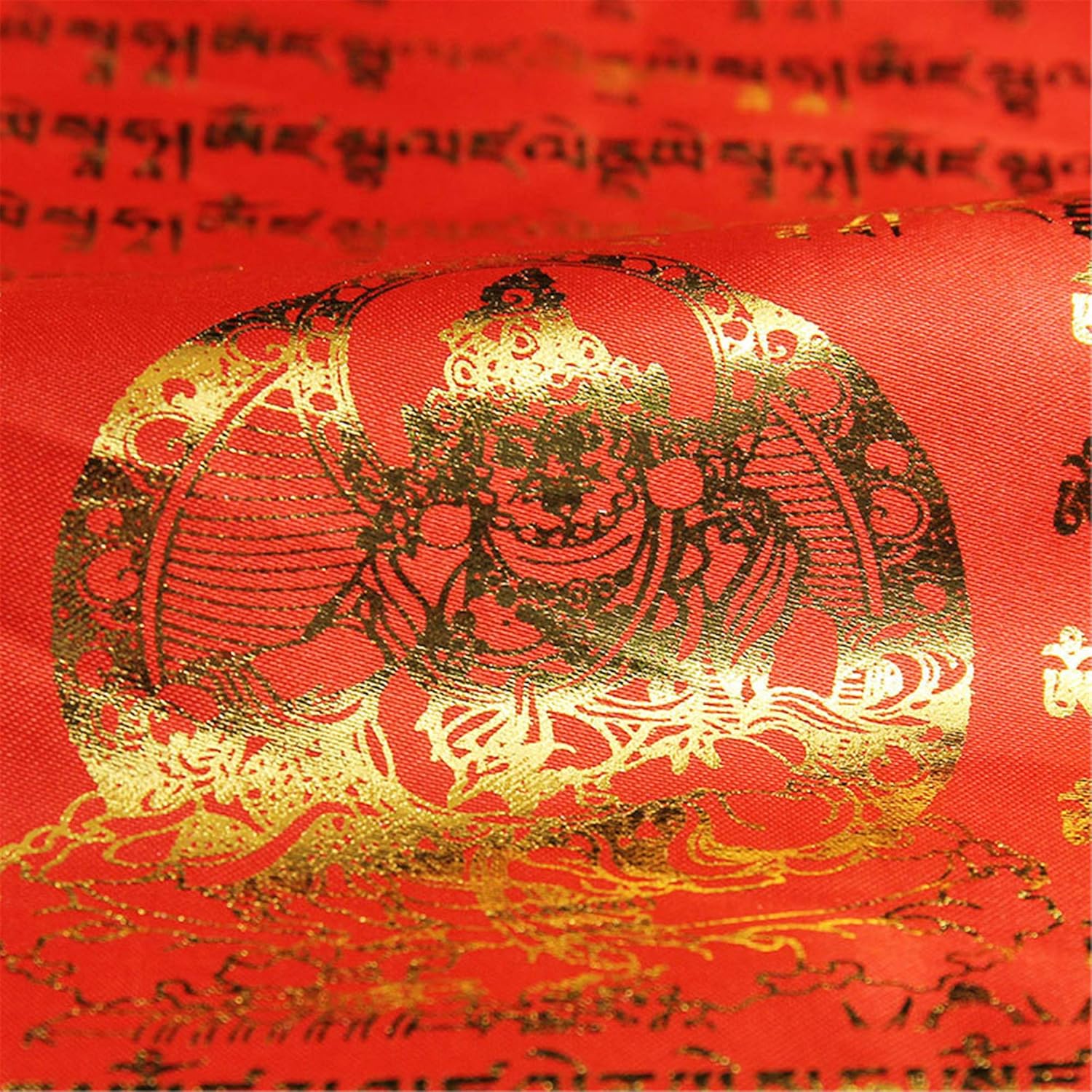 Bandera tibetana de oración  Usnisa Vijaya Dharani Sutra  Banderas multicolor de 10 pies 12 banderas Lungta para altar budista, decoración del hogar