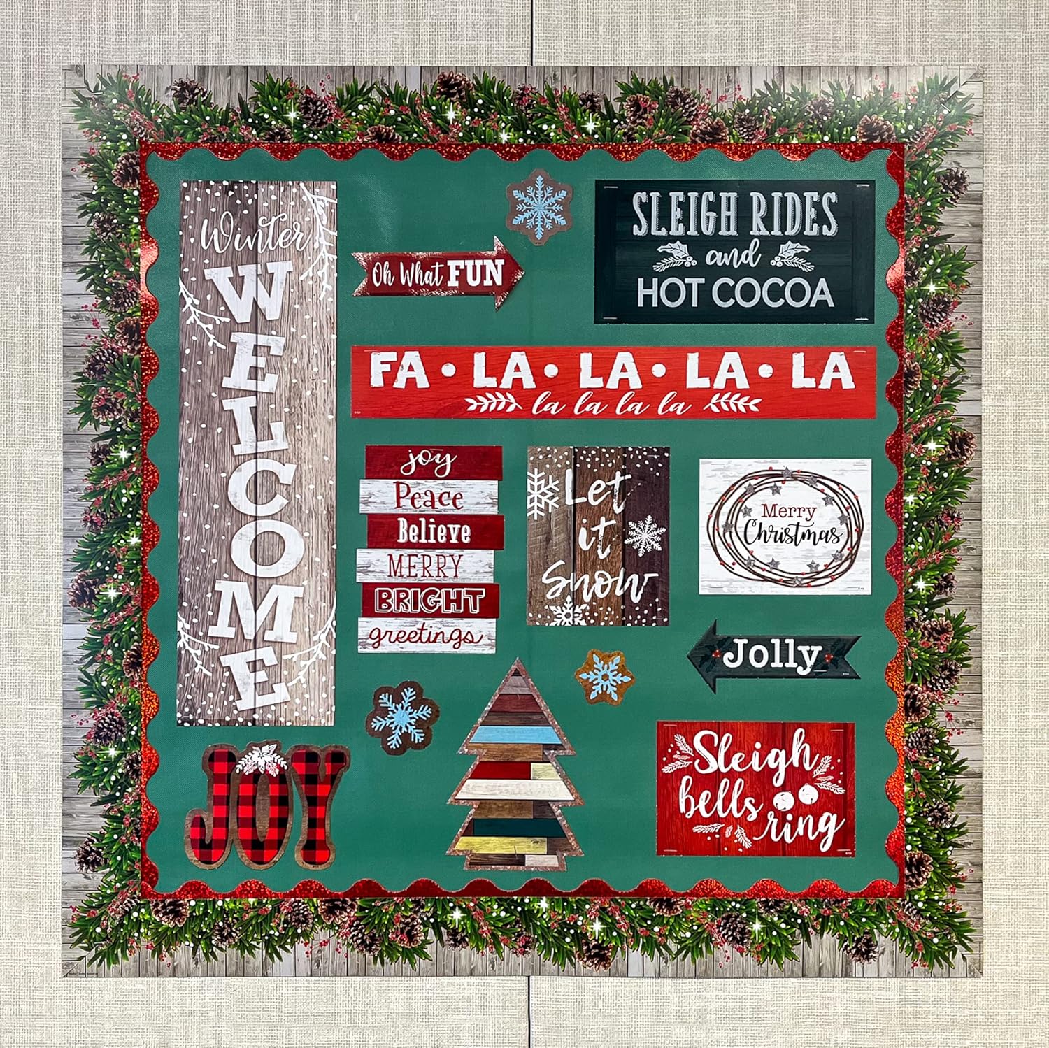Rollo de tablón de anuncios de Eucalyptus Green Better Than Paper, 4 pies x 12 pies