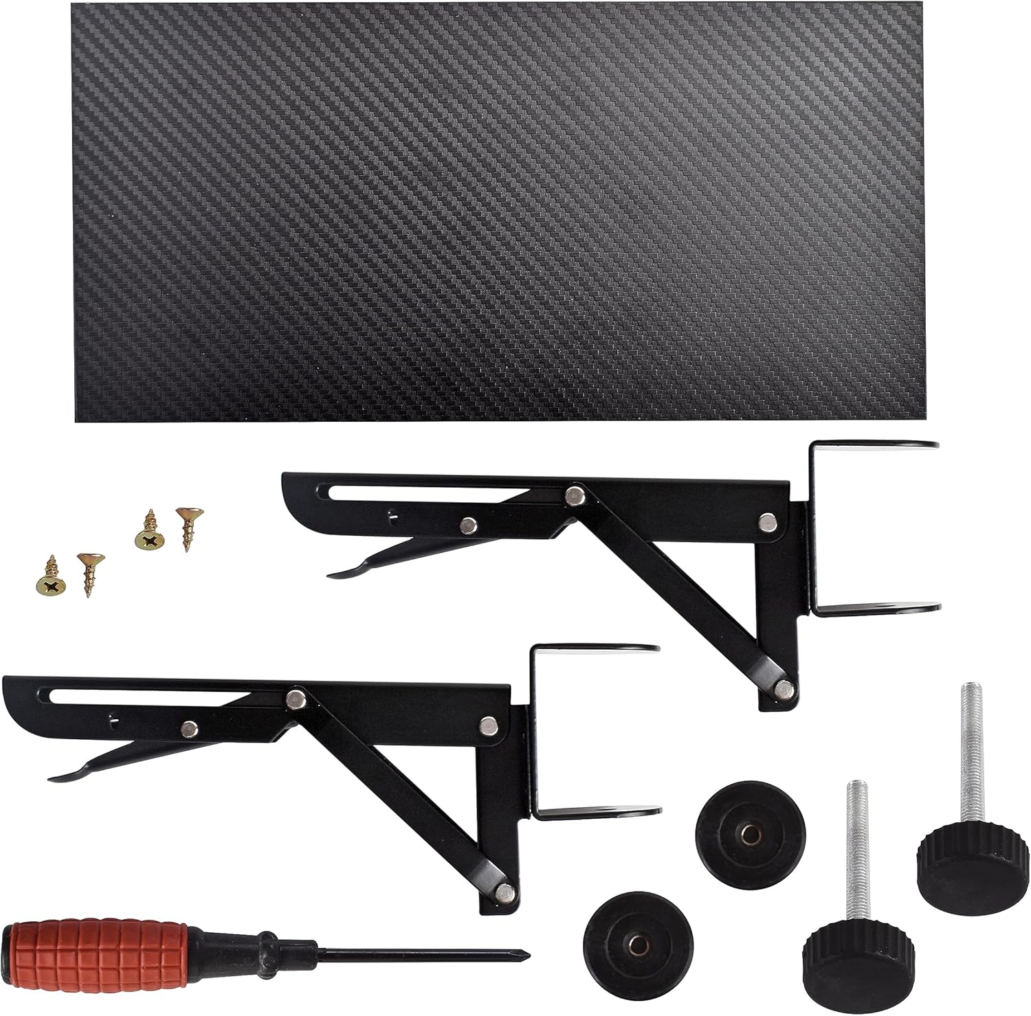 ZANCLUX Bandeja extensora ergonómica de escritorio, reposabrazos de computadora para escritorio, soporte para reposabrazos, abrazadera resistente
