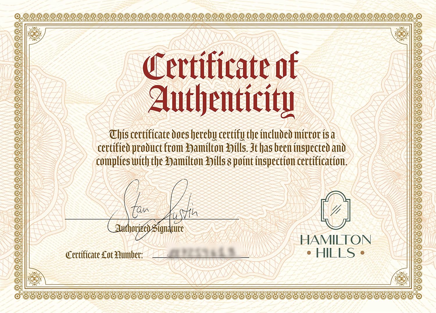 Hamilton Hills Espejo redondo grande plateado de 24 pulgadas con marco de metal pulido, diseño clásico contemporáneo de juego profundo, espejo