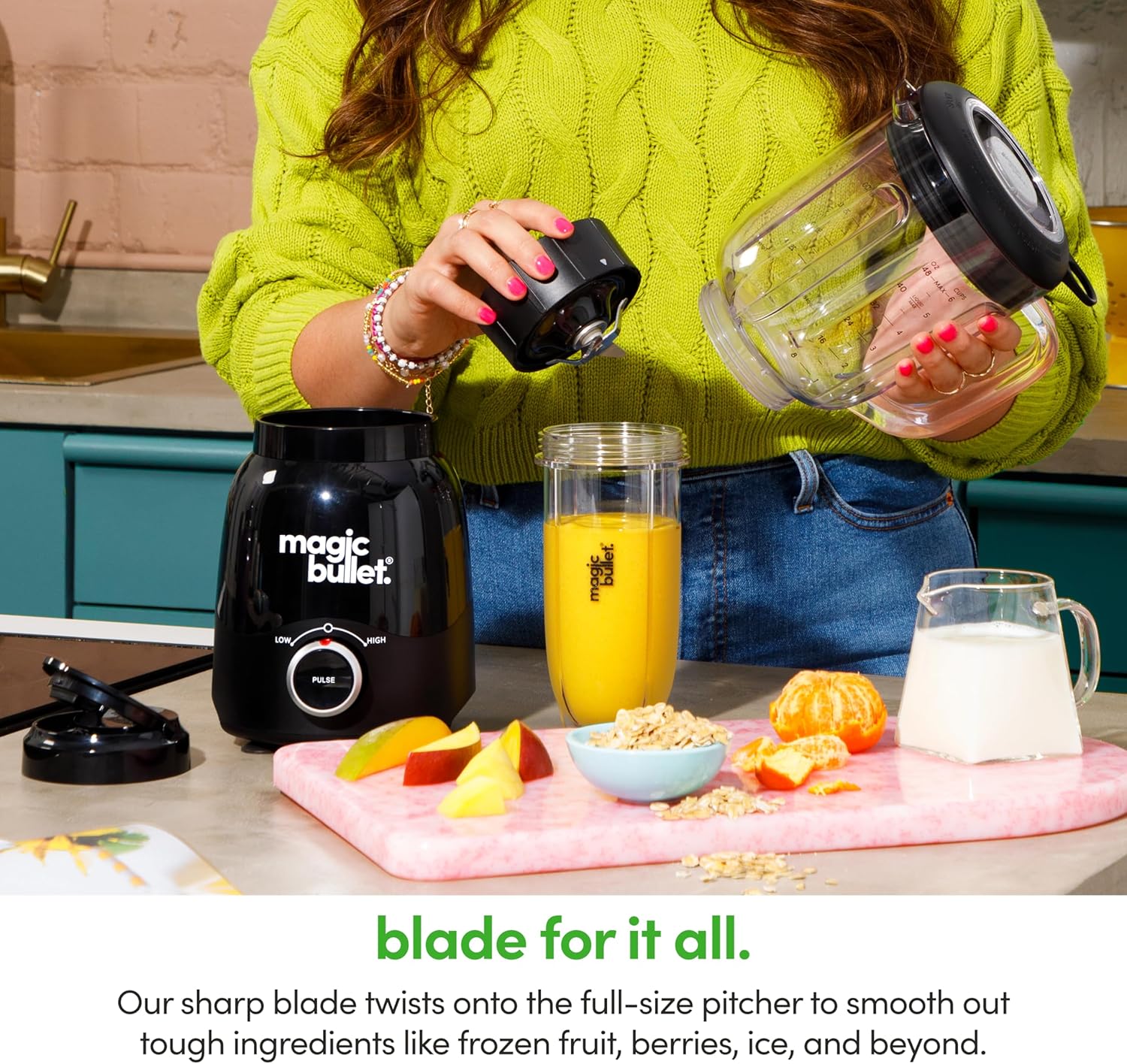 magic bullet Mezclador Combo – Todo Negro