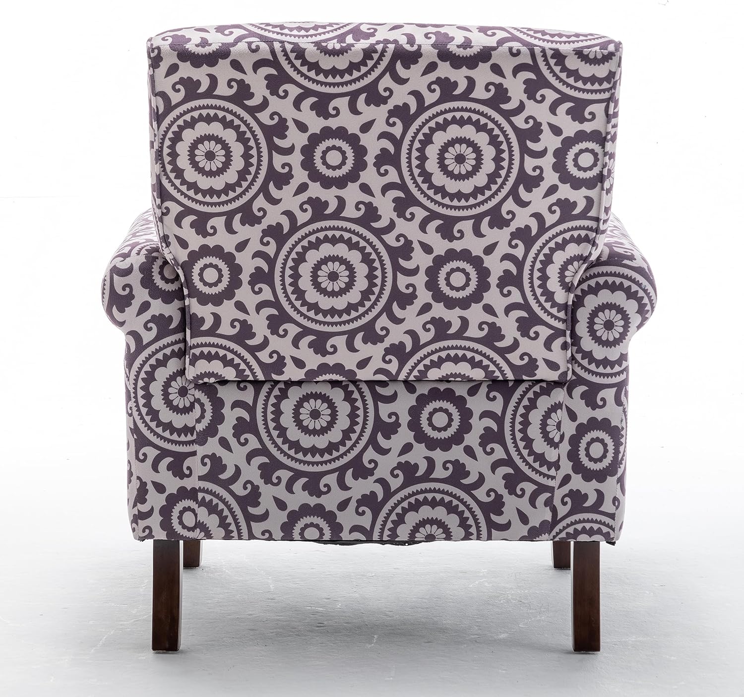 US Pride Furniture Sillas tradicionales para sala de estar, dormitorio y oficina, sillón decorativo con marco de madera de abedul y elegantes