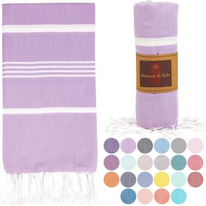 Toalla de bañoplaya (100% algodón,40×70 in), diseño turco Toalla de bañoplaya (100% algodón,40×70 in), diseño turco