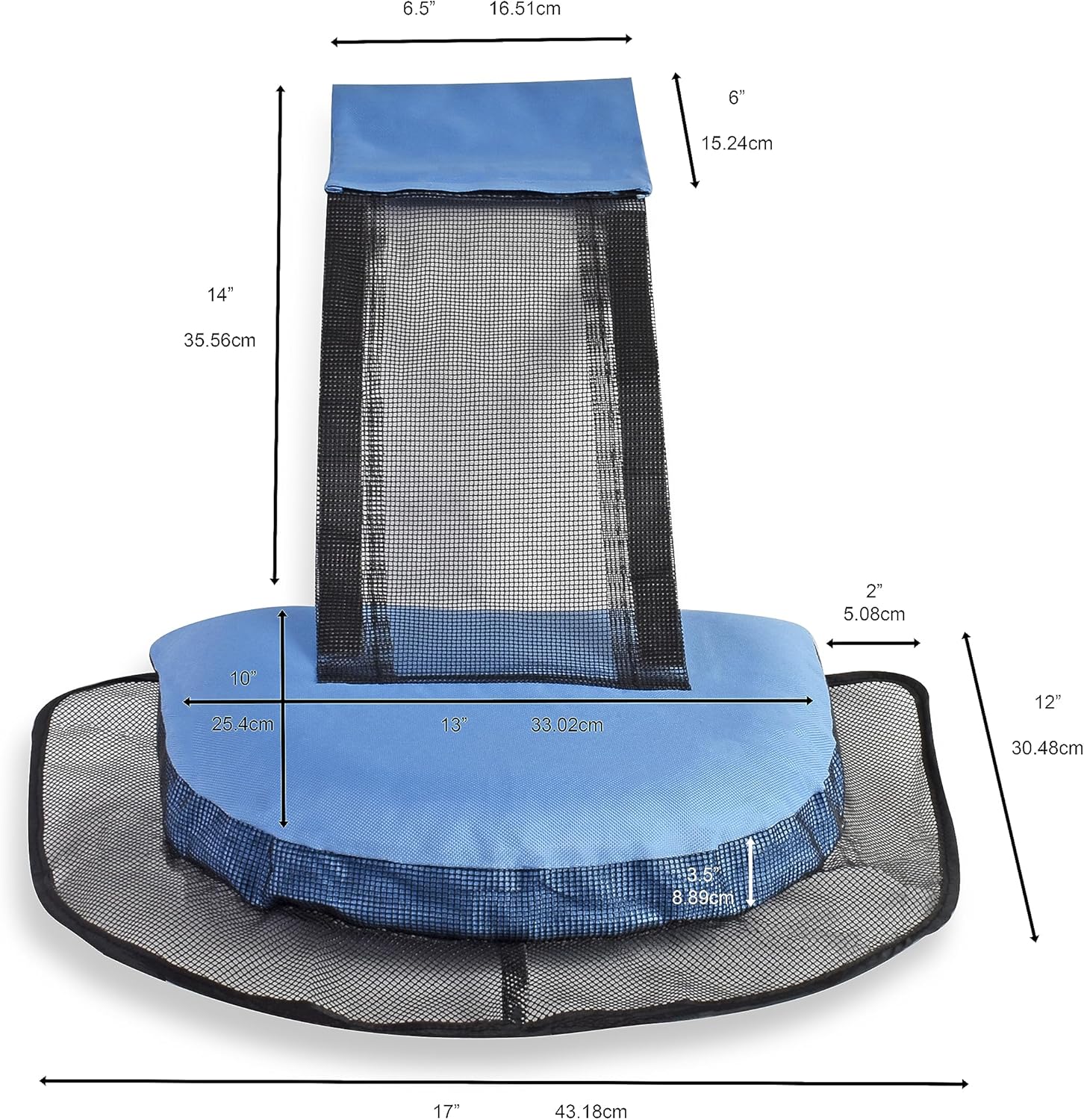 COTI CORN Rampa de escape de animales para piscina, rampa flotante de rescate, rampa de escape de piscina para animales, rampa de escape para salvar