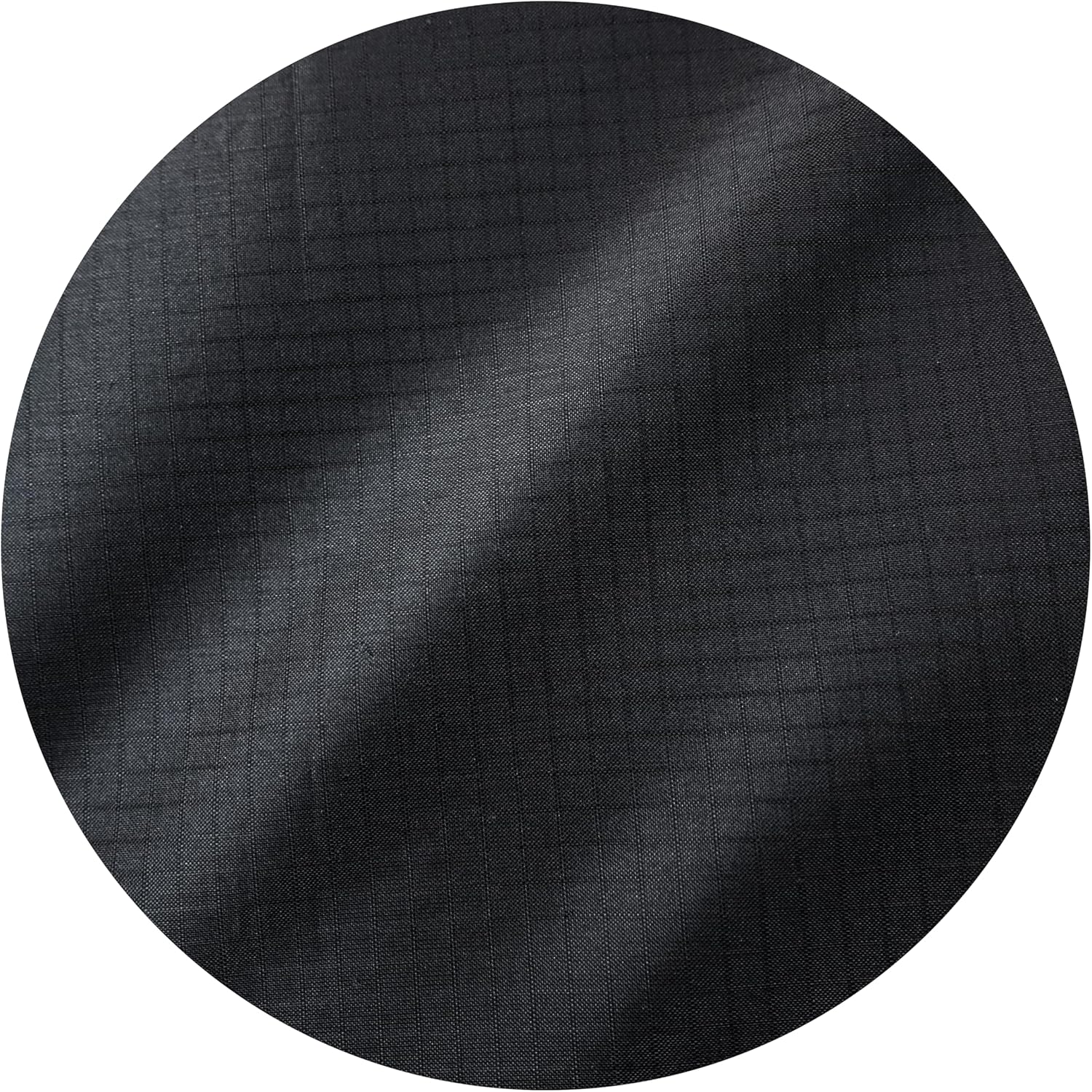 emma kites Tela de nailon Ripstop negro de 40 denier, pieza precortada de 3 yardas 60 “x108”, repelente al agua, resistente al viento, a prueba de
