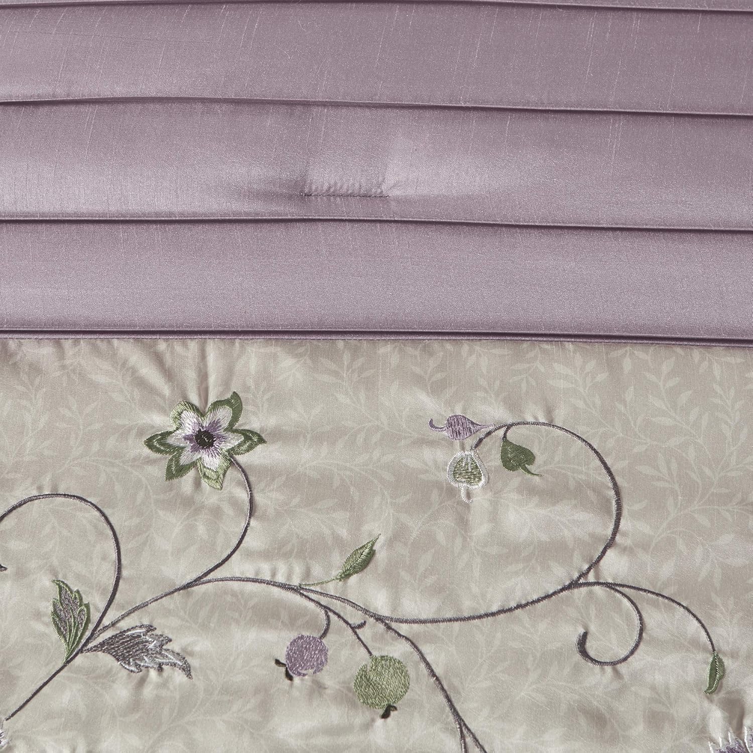 Juego Madison Park All Season, falda de cama a juego, almohadas decorativas