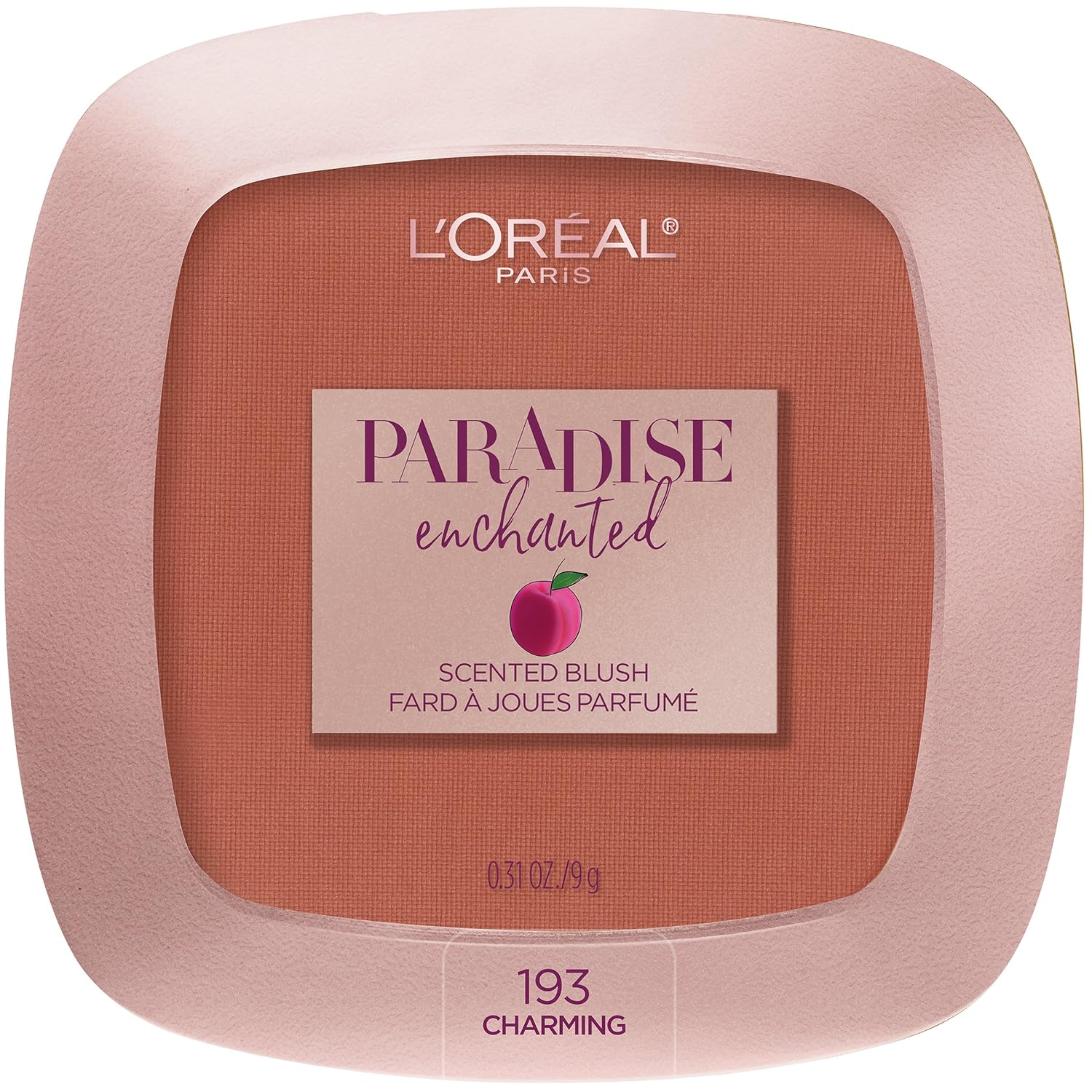 L’Oréal Paris Cosmetics Paradise Enchanted – Maquillaje de rubor con aroma a frutas, encantador, 0.31 onzas