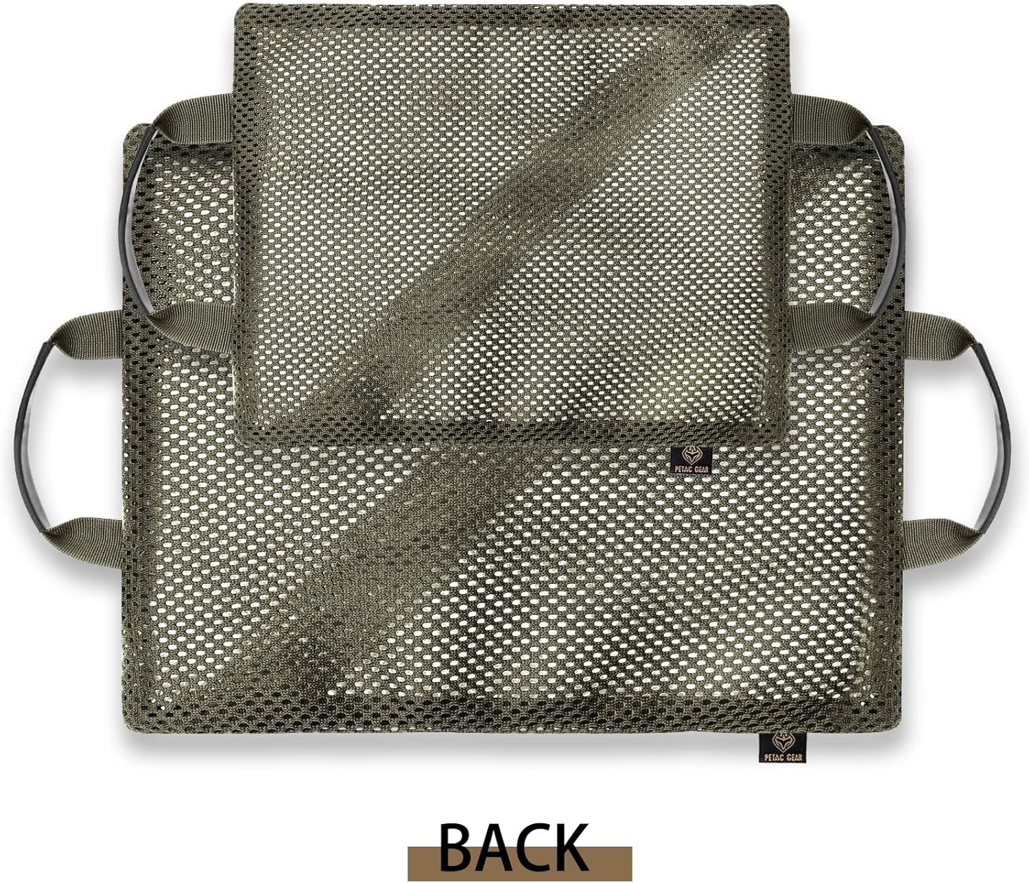 PETAC GEAR Conjunto de bolsa de malla de almacenamiento táctico,Insertar bolsillos modulares de administración de utilidad,Organizador de viaje EDC