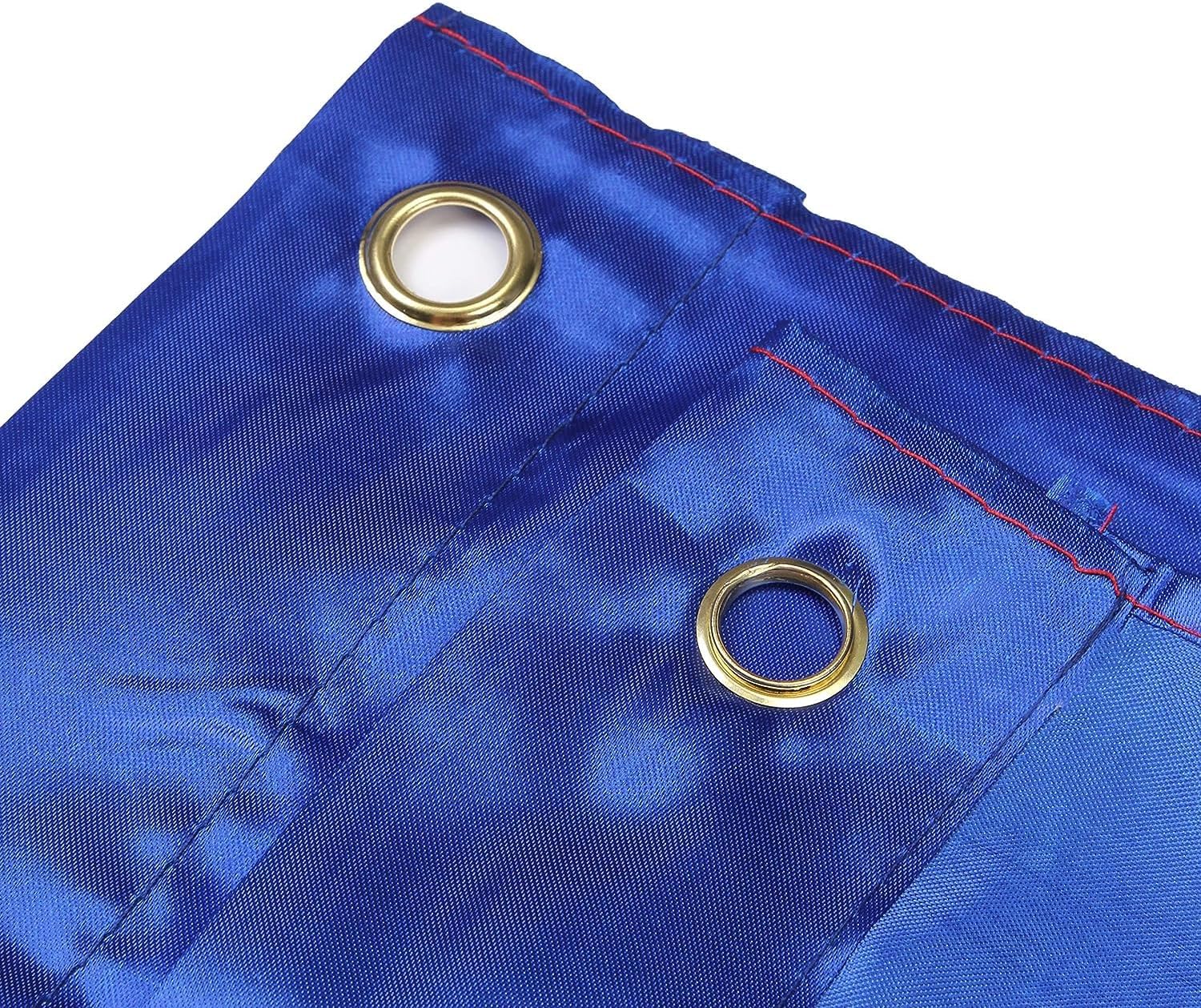Bandera de equipo de pelota de fútbol de 3 x 5 pies para fanáticos del fútbol con 2 ojales de latón, colores vivos, poliéster satinado para